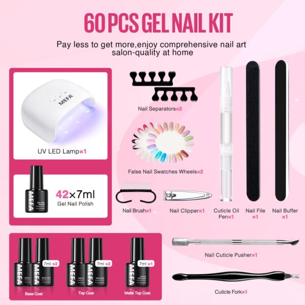 Kit de uñas semipermanente PRO
