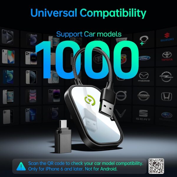 Adaptador inalámbrico CarPlay