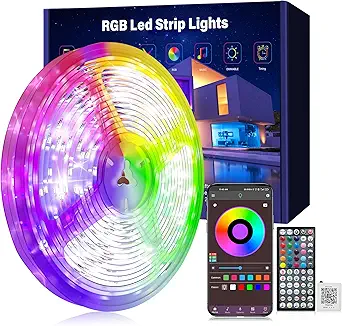 Luces led 30 metros bluetooth RGB