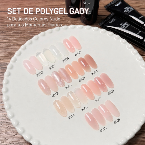 Kit de polygel para uñas