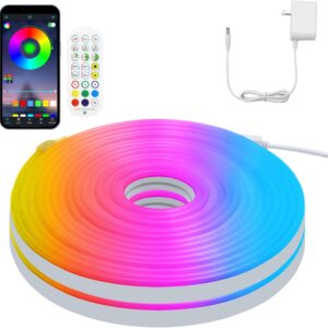 Led neon flex rgb 10 metros bluetooth