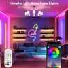 Led neon flex rgb 10 metros bluetooth