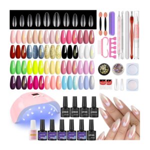 Kit de uñas semipermanente completo