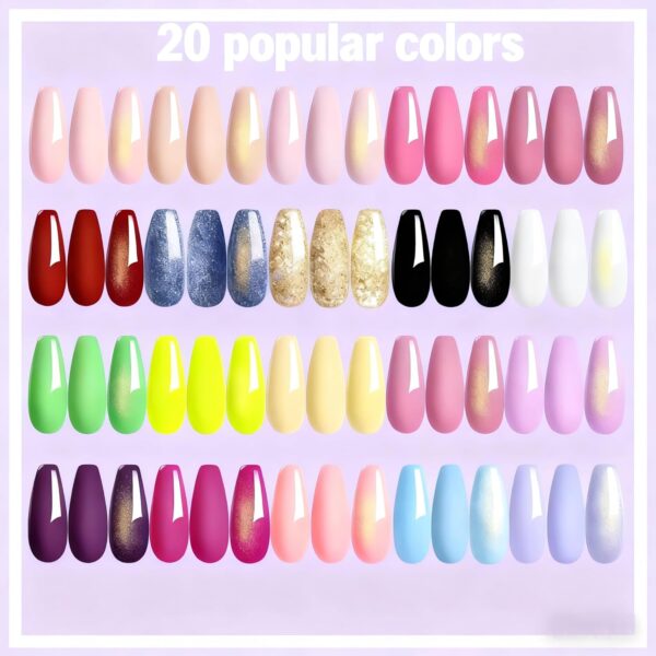 Kit de uñas semipermanente completo