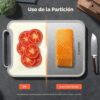813khNOt-1L._AC_SL1500_ Tabla De Picar Profesional Doble Cara Acero Inoxidable 40cm x 28cm