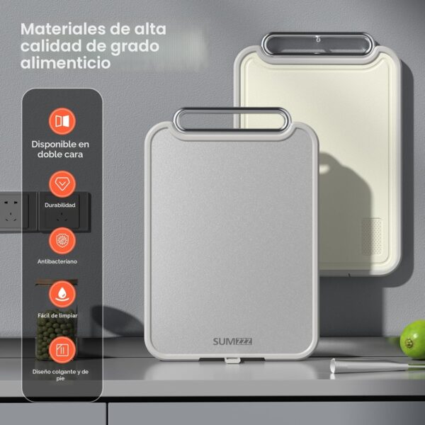 81BNk8XX9DL._AC_SL1500_ Tabla De Picar Profesional Doble Cara Acero Inoxidable 40cm x 28cm