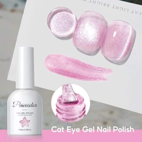 Esmaltes ojo de gato x6